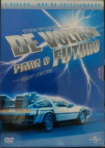 Trilogia De Volta Para O Futuro Dvd Original Colecionador