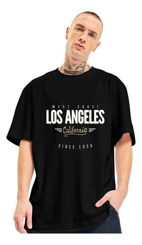 Camisa Oversized Los Angeles California Street Styles