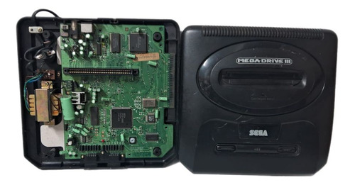 Mega Drive 3 Tectoy Console Entrada Lateral Sega Cd Sucata 