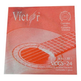 10 Cuerdas Cuartas Victor Guitarra Nylon Entorchado Dorado