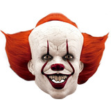 Máscara De Látex Película It El Payaso Pennywise Halloween Color Blanco