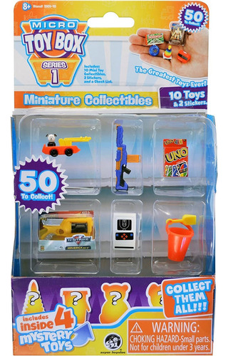 Worlds Smallest Micro Toy Box Series 1 Mini Coleccionables, 