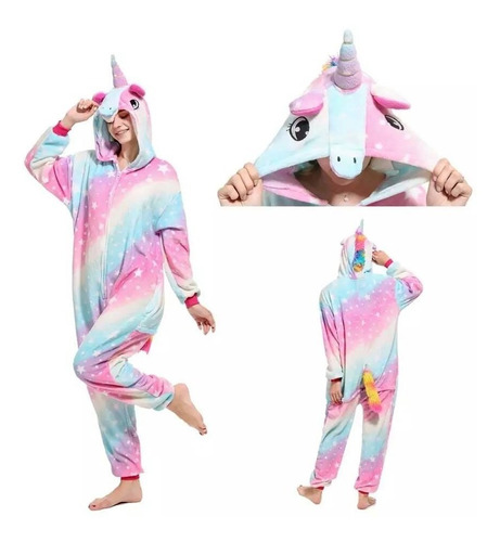 Pijama Kigurumi Unicornio Stitch Animales Disfraz Adulto