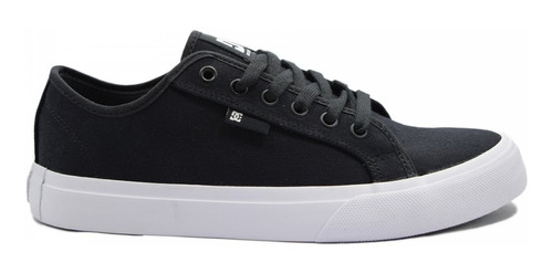 Zapatillas Dc Shoes Manual Tx Negro Blanco Nueva Coleccion