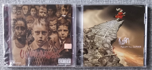 2 Cd Korn - Follow The Leader Y Untouchables Nuevos Sellados