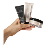 Kit Primer+ Base  Matte+ Pó Acabamento Acetinado Mary Kay 