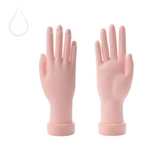 Mão Flexível Silicone Alongamento Unhas Gel Polygel Acrigel