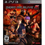 Jogo Ps3 Dead Or Alive 5 Físico Original