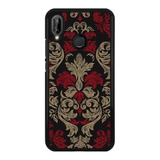 Funda Protector Para Huawei Flores Moda Mandala Mujer 