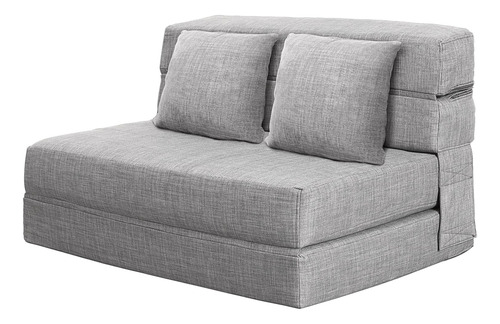 Anoner Sofa Cama Plegable De 60 Pulgadas, Sofa Cama Con 2 Al