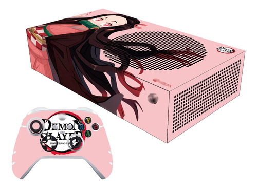Skin Nezuko Anime Para Xbox Series S Set Stickers