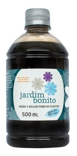 Fertilizante Chorume Orgânico Jardim Bonito 500ml Rende 100l