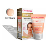 Cicatricure Protetor Solar Antissinais Cor Clara Fps50 - 40g