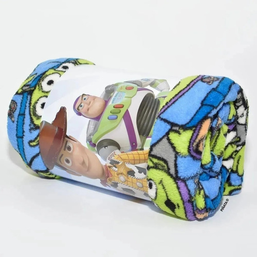 Sábanas + Frazada Toy Story Buzz  1 ½ Plaza Piñata Set Kit
