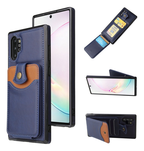 Funda De Teléfono Tipo Cartera Para Samsung Galaxy Note10+