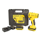 Furadeira De Rotação De 12v Com 2 Baterias Stanley Scd121s2k-b2, Cor Amarela