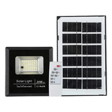 Reflector Solar Led 10w Panel Recargable Control Luz Blanca