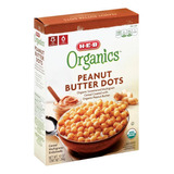 Cereal Heb Organics Con Puntos De Mantequilla De Maní