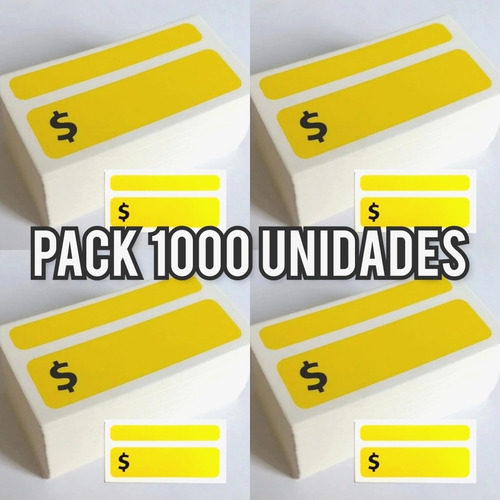 Etiqueta Precio X 1000 Unidades, Oferta !