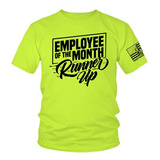 Camiseta Trabajo Graciosa Hi Vis/hi Viz - Segundo Lugar