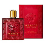 Perfume Versace Eros Flame Eau De Parfum 100ml Masculino Original Lacrado + Brinde