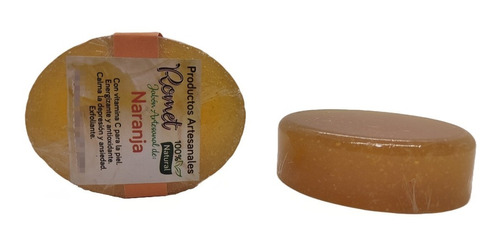 Jabon Artesanal Naranja - 100% Natural - g a $104
