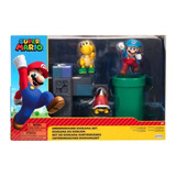 Playset Diorama Super Mario Subterráneo  Jakks  Juguete     