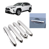 Cubre Manijas Cromadas Toyota Rav4 2019 2020 Accesorios