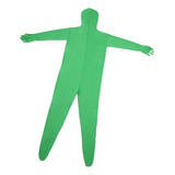 Traje Greenman Cuerpo Completo Poliéster Para Video Efecto