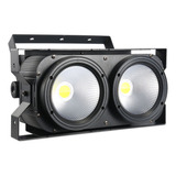 120w Cob Led Par Luz De Audiencia 2cabezales Luz Fria/calida