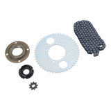 Kit De Cadena Drive Sprocket T8f Steel 116 Eslabones Sin Die