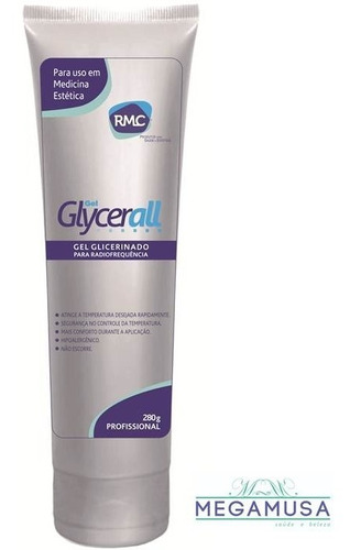 Gel Glycerall Rf Glicerinado Radiofrequência Rmc 280 Gr.