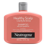 Neutrogena Shampoo Esfoliante Shine Anti-resíduos Import Eua