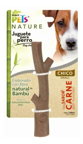 Juguete Rama Bambu Plus Ch Sabor Carne