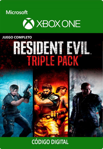 Xbox One & Series - Resident Evil 3pack - Codigo Original D