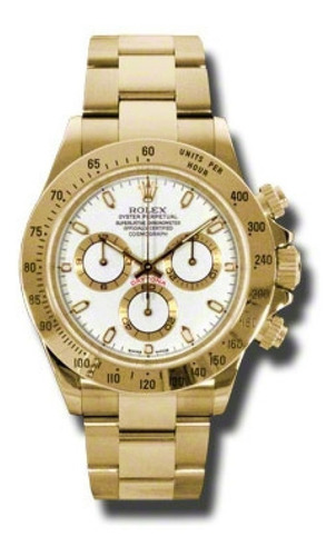 Relógio Rolex Daytona Dourado Base Eta 2840 Completo