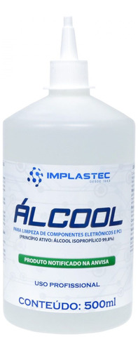  Álcool Isopropilico 99,8 Pci Limpeza Eletrônica E Circuitos