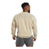 Gymshark Heritage Washed Crew - Desert Beige