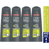 Dove Men Care Shampoo 3 En 1 Sports Active + Fresh 400ml