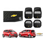 Tapetes 4pz Charola 3d Logo Chevrolet Beat Hb 2018 A 2022