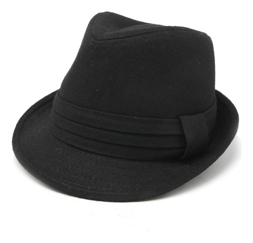 Sombrero Dandy Fedora Gardelito Lana Paño Hombre Mujer