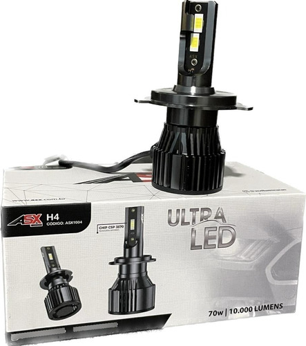 Kit Par De Lâmpada Ultra Led Asx 70w 10000 Lúmens 6000k