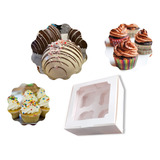 20 Cajas Cupcake Bombas De Chocolate Muffin Pasteles Panque