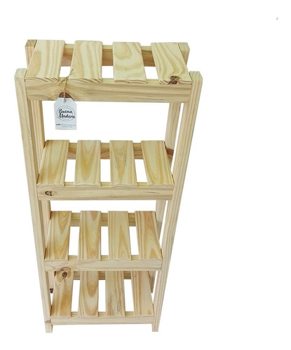 Organizador Pino 100x20x40 Baño/cocina/estanteria/toallero