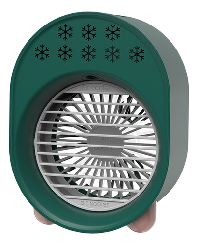 Ventilador Enfriador De Aire Personal Con Luz Que Cambia