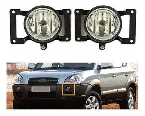 Faros Antiebla *el Par Hyundai Tucson Con Carelo*tienda Fisc Foto 2