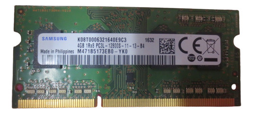 Memoria Ram Ddr3l 4gb Para Lenovo 500-14acz  80k3