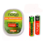 Pilas Recargables Aaa Blister X2 1300 Mah Noga 1.2v