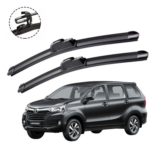 Par Plumas Limpiaparabrisas Brx Toyota Avanza 2019