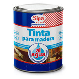 Tinta Para Madera Sipa 1/4 Galon Outlet Roble Claro